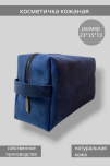 Косметичка синяя