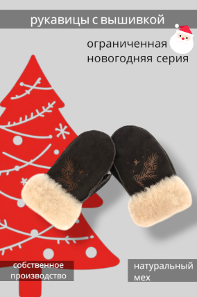 Рукавицы новогодние Рукавицы новогодние